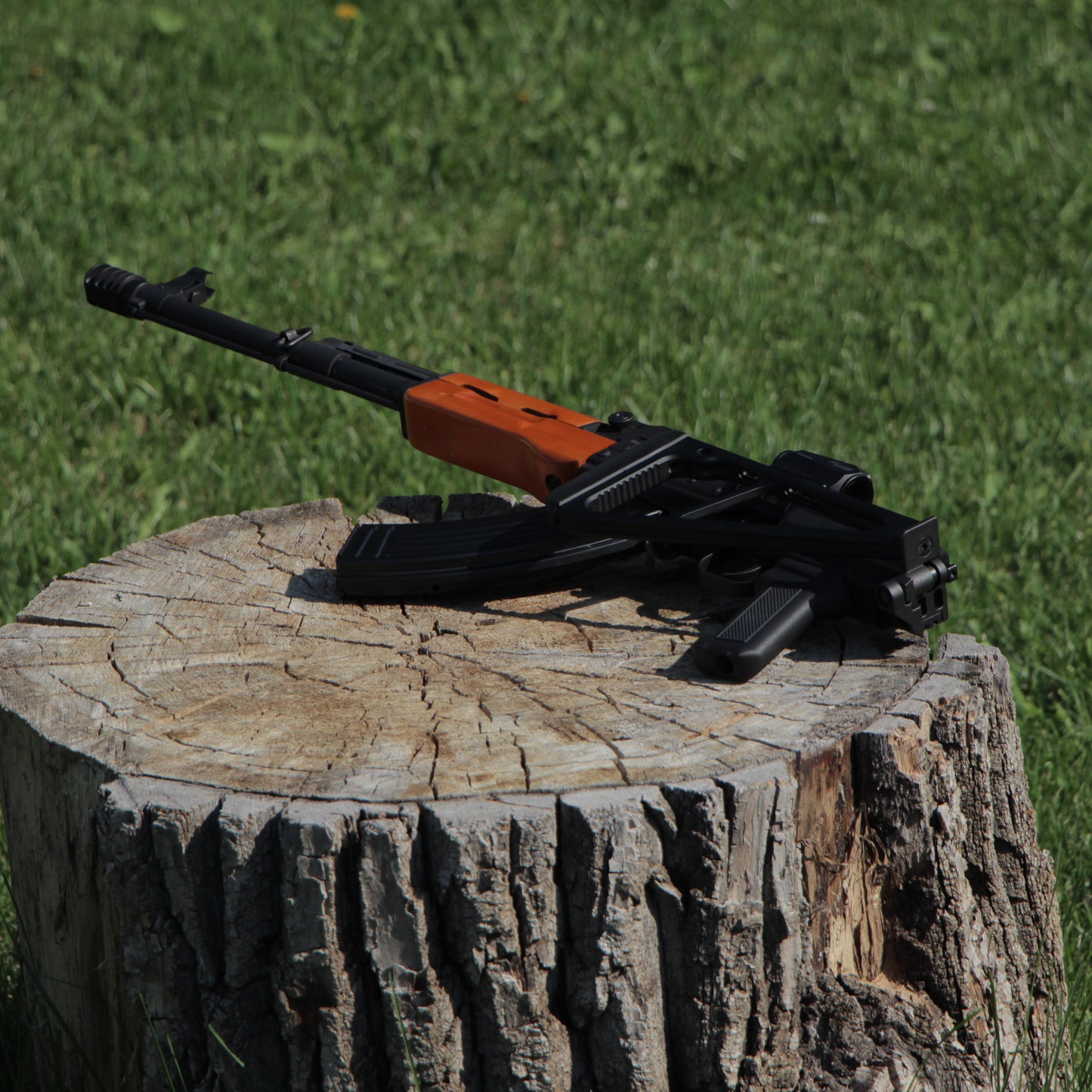 Picatinny Triangle Folding Stock