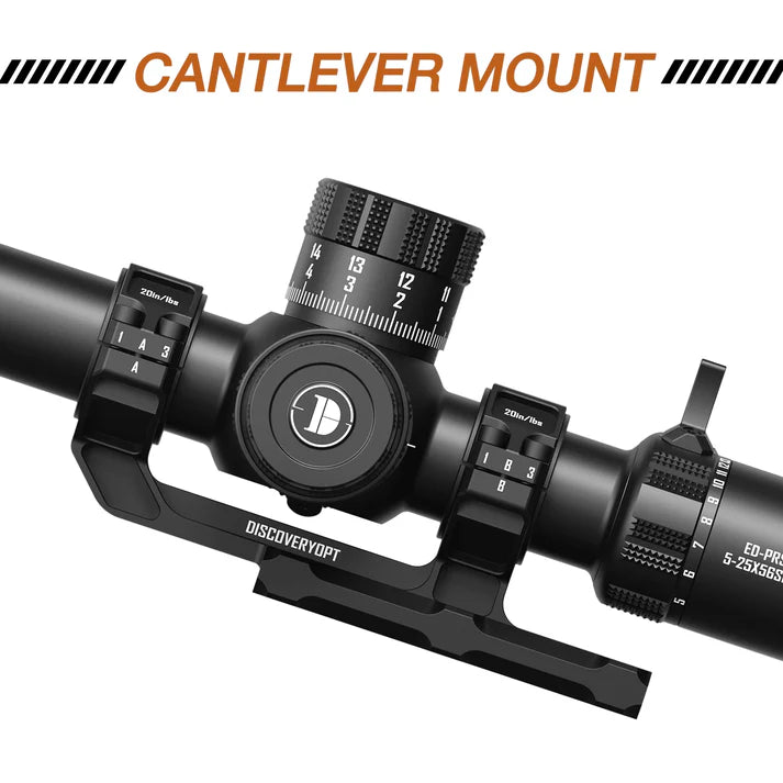 Multi-Compatible Cantilever Scope Mounts | 34/30mm