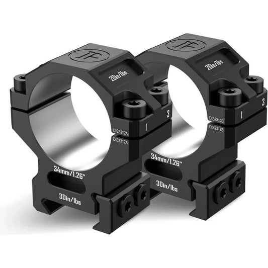 7075 Aluminum Scope Rings