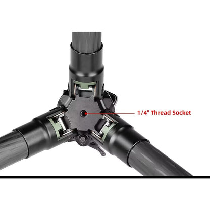 Sunwayfoto T2830CSL Series 65'' Carbon Fiber Tripod