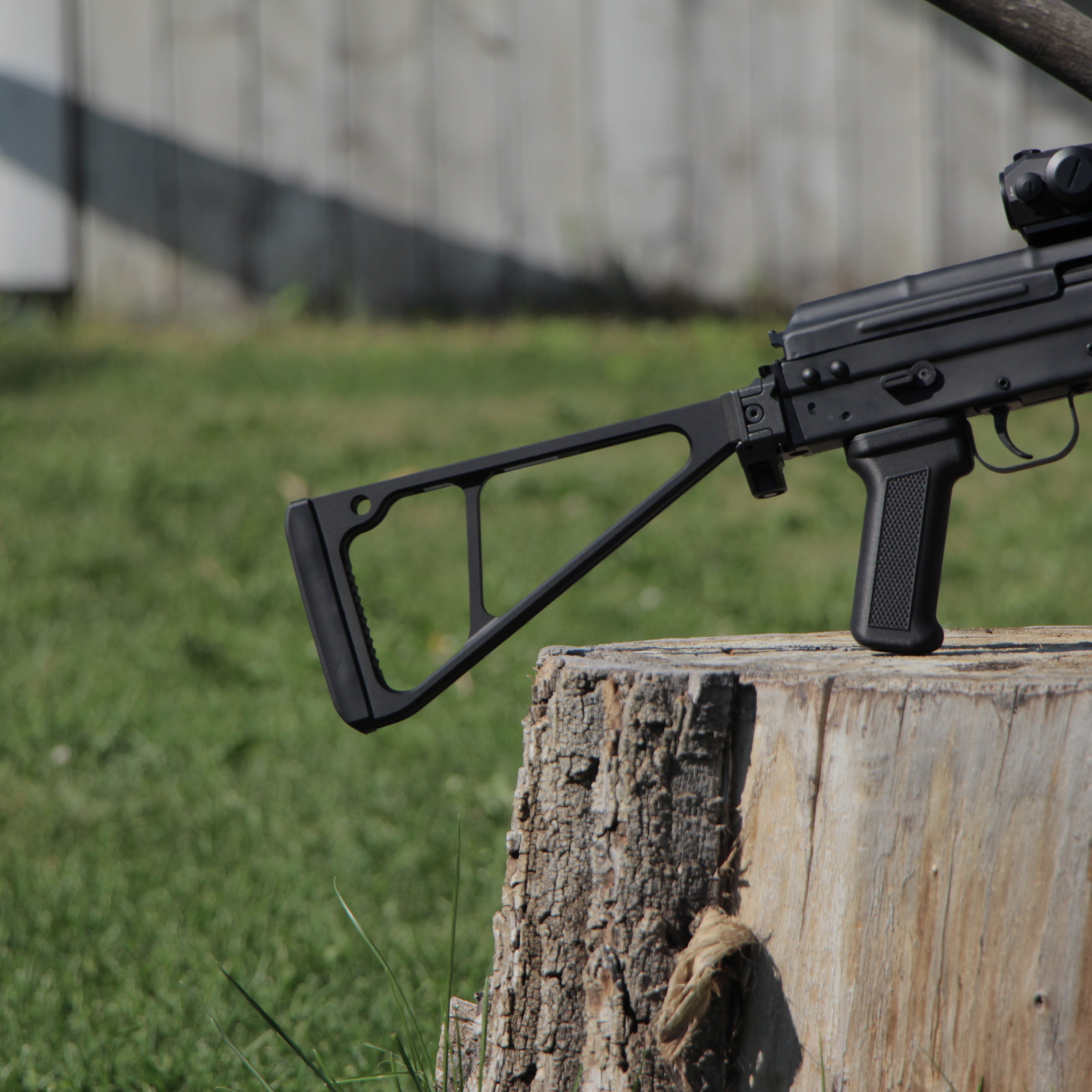 Picatinny Triangle Folding Stock – Delta Dynamics