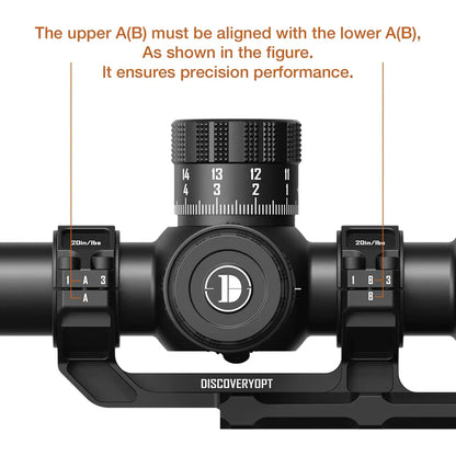 Multi-Compatible Cantilever Scope Mounts | 34/30mm