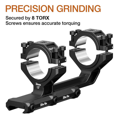 Multi-Compatible Cantilever Scope Mounts | 34/30mm